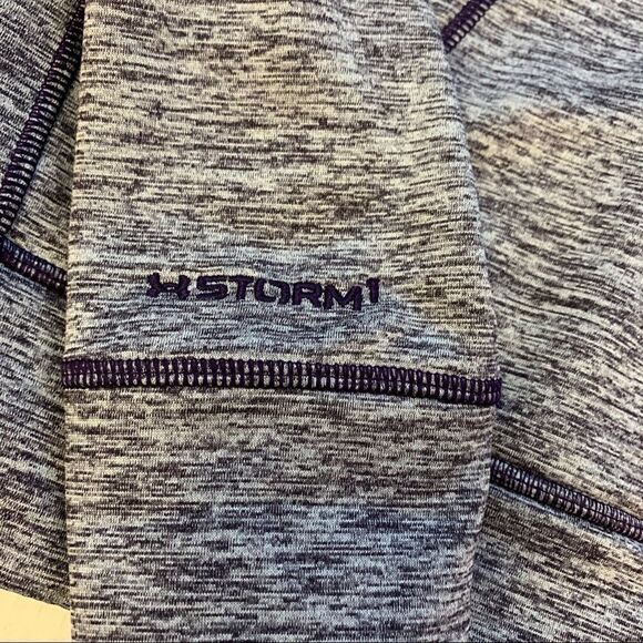 UNDER armour purple pullover hoodie size small - Picture 4 of 7